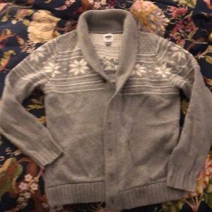 Grey winter sweater sz L